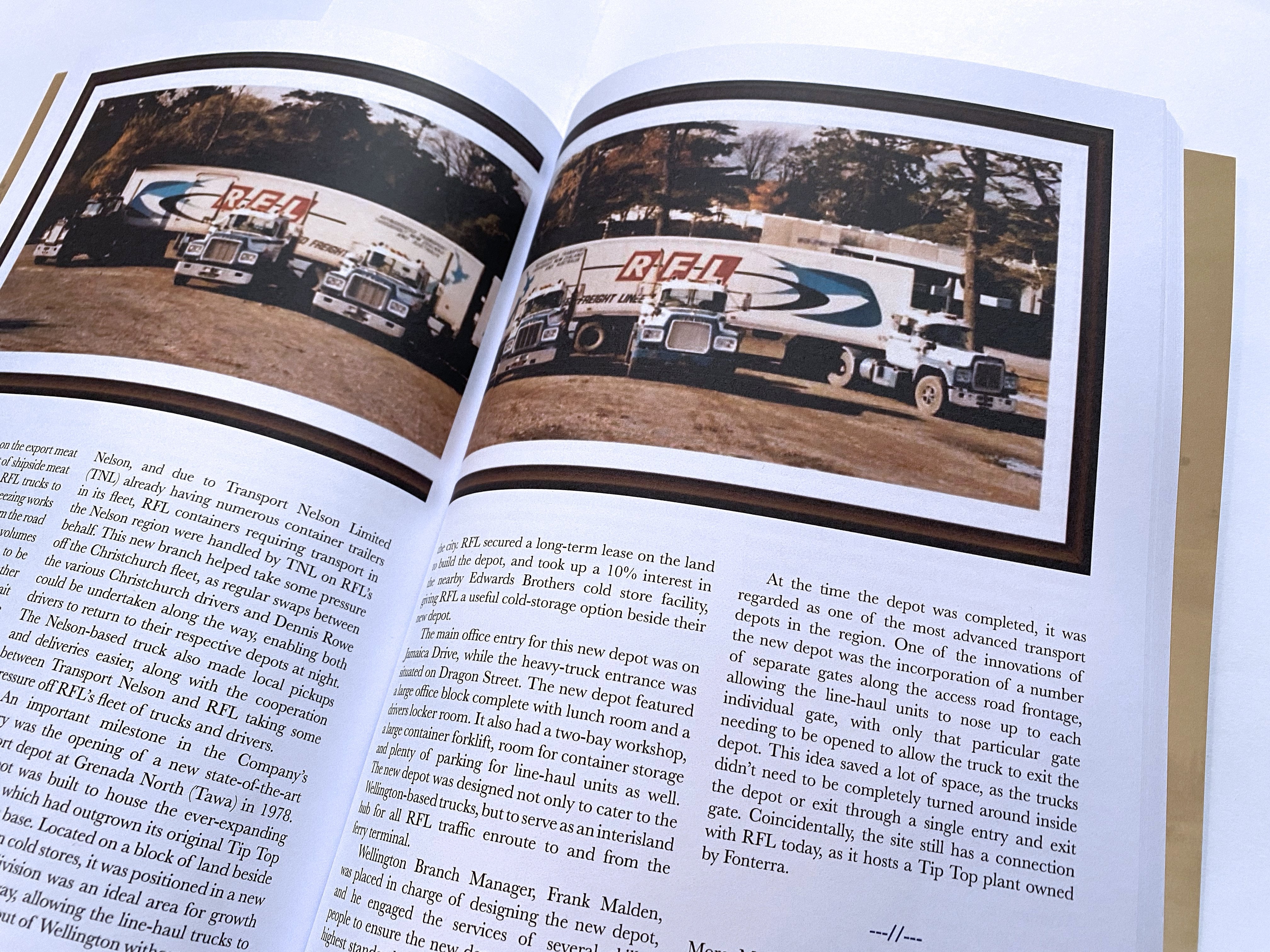 Complimentary RFL - An Innovative Kiwi Trucking Business